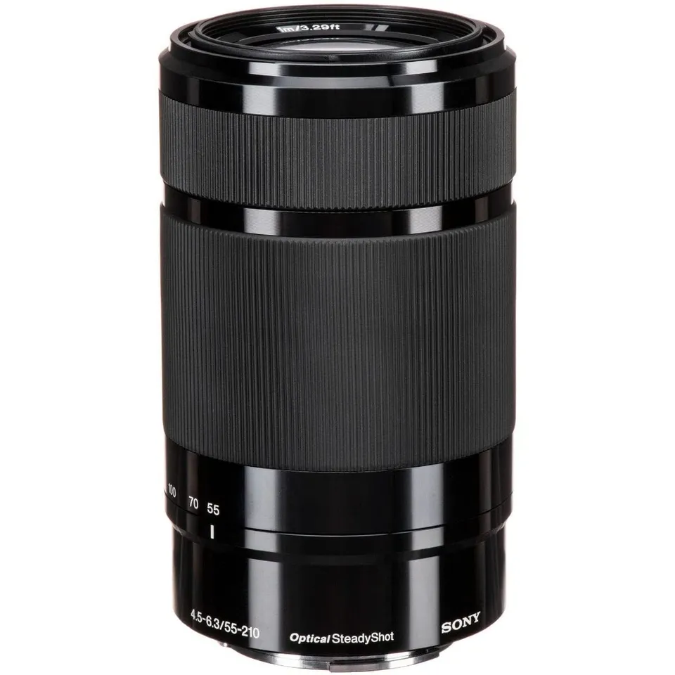 sony-sel55210-teleobjetivo-zoom-55-210-mm-f4-5-6-3-oss-para-c-maras-aps-c-con-mo image 1