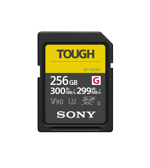 sony-tough-sf-g-tarjeta-de-memoria-sdxc-uhs-ii-256-gb-v90-resistencia-extrema-18 image 1