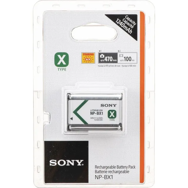 sony-np-bx1-bater-a-original-infolithium-tipo-x-li-ion-1240-mah-para-cyber-shot- image 1
