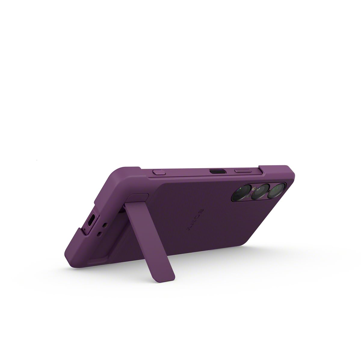 sony-funda-de-dise-o-con-soporte-para-xperia-1-vii-con-anilla-para-correa-violet image 3