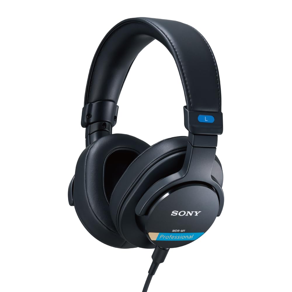sony-mdr-m1-auriculares-de-estudio-cerrados-cableados-banda-ultra-ancha-5hz-80kh image 1