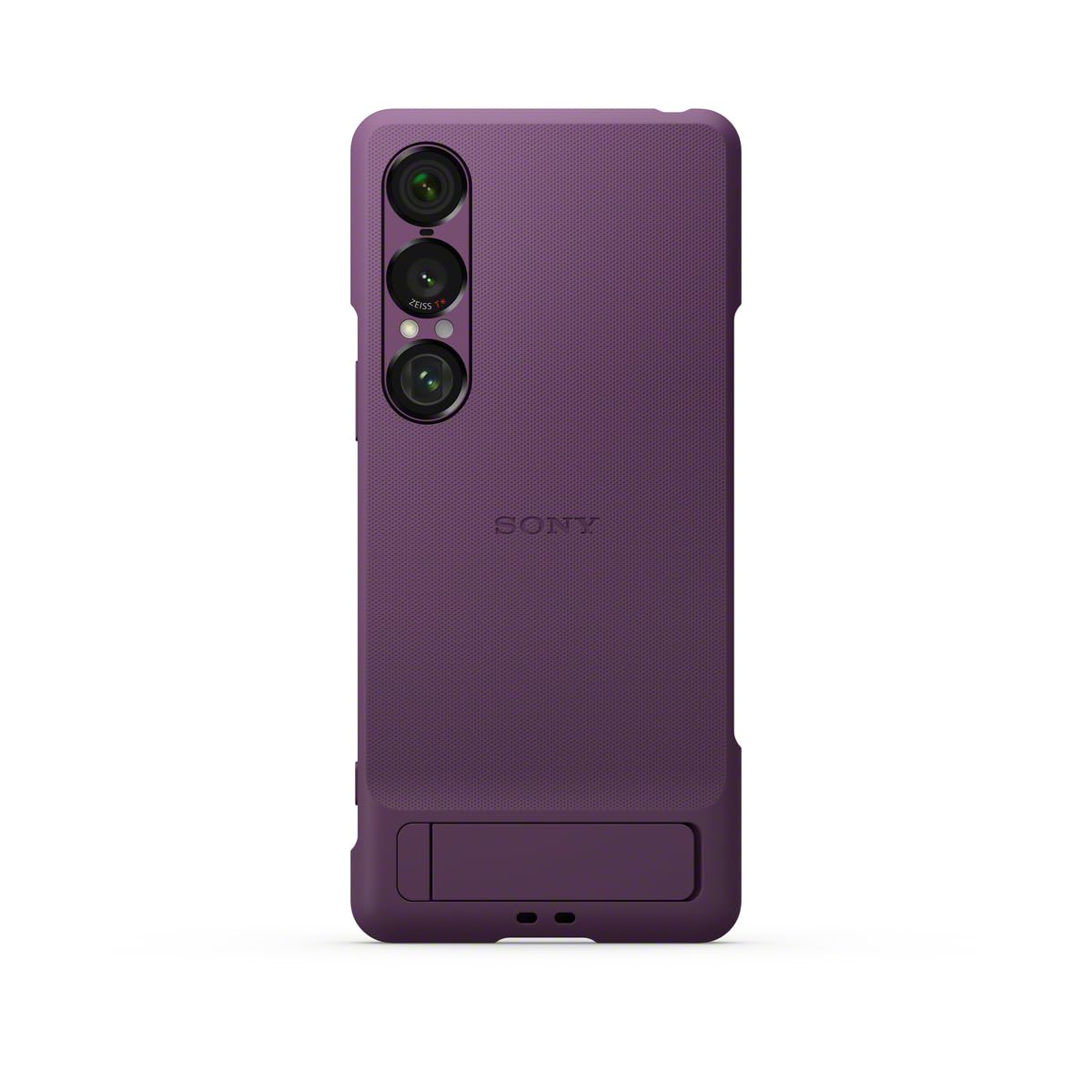 sony-funda-de-dise-o-con-soporte-para-xperia-1-vii-con-anilla-para-correa-violet image 2