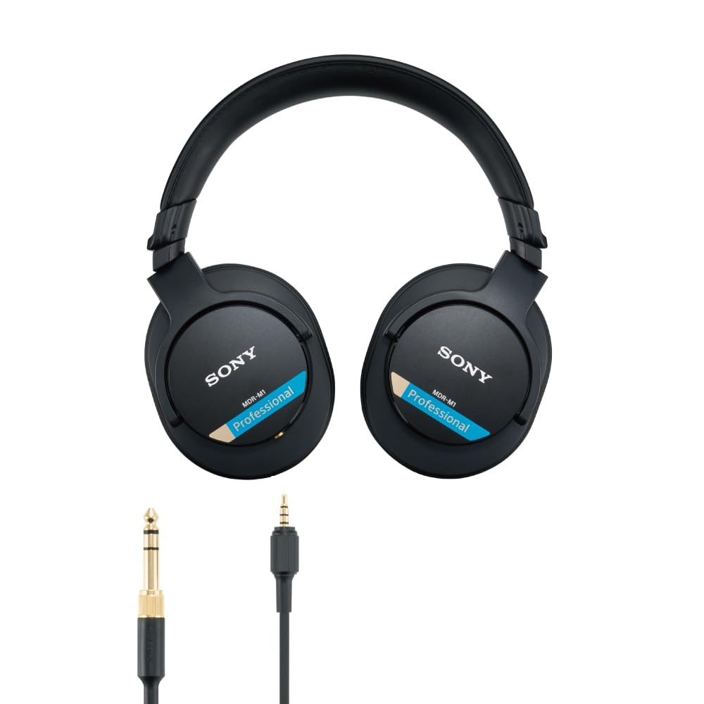 sony-mdr-m1-auriculares-de-estudio-cerrados-cableados-banda-ultra-ancha-5hz-80kh image 8