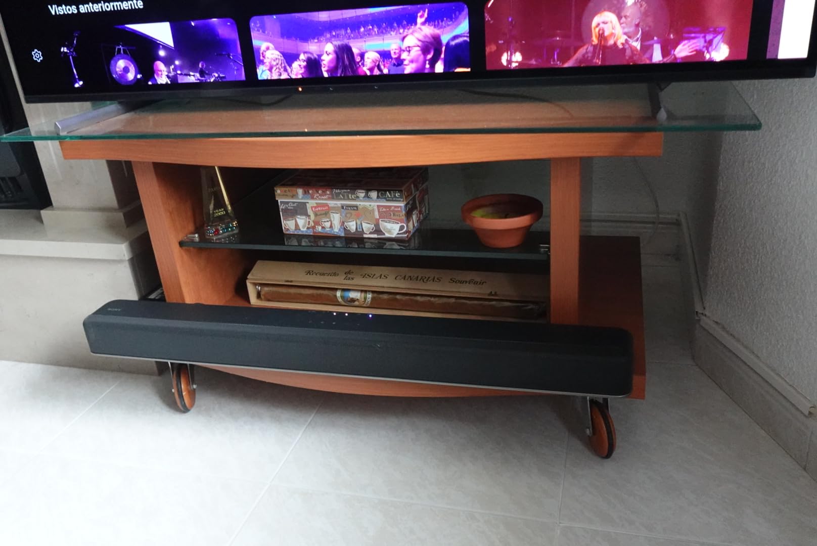 Gran mejora sobre los altavoces de la TV