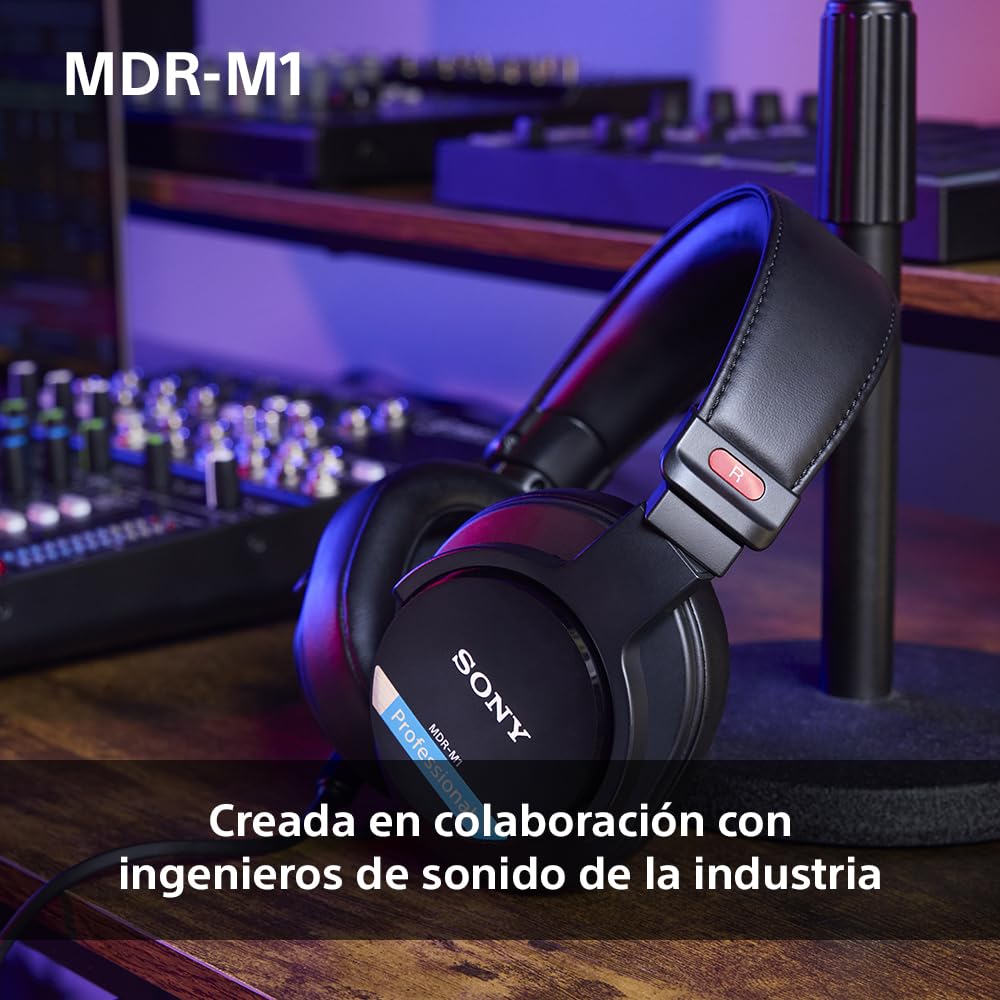 sony-mdr-m1-auriculares-de-estudio-cerrados-cableados-banda-ultra-ancha-5hz-80kh image 5