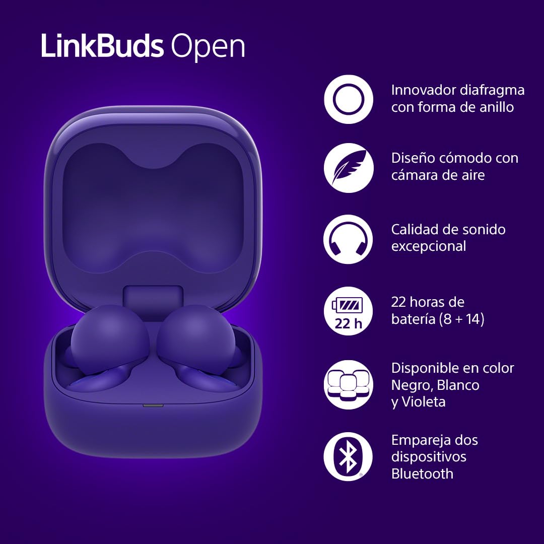 sony-linkbuds-open-x-olivia-rodrigo-auriculares-abiertos-bluetooth-con-diafragma image 2