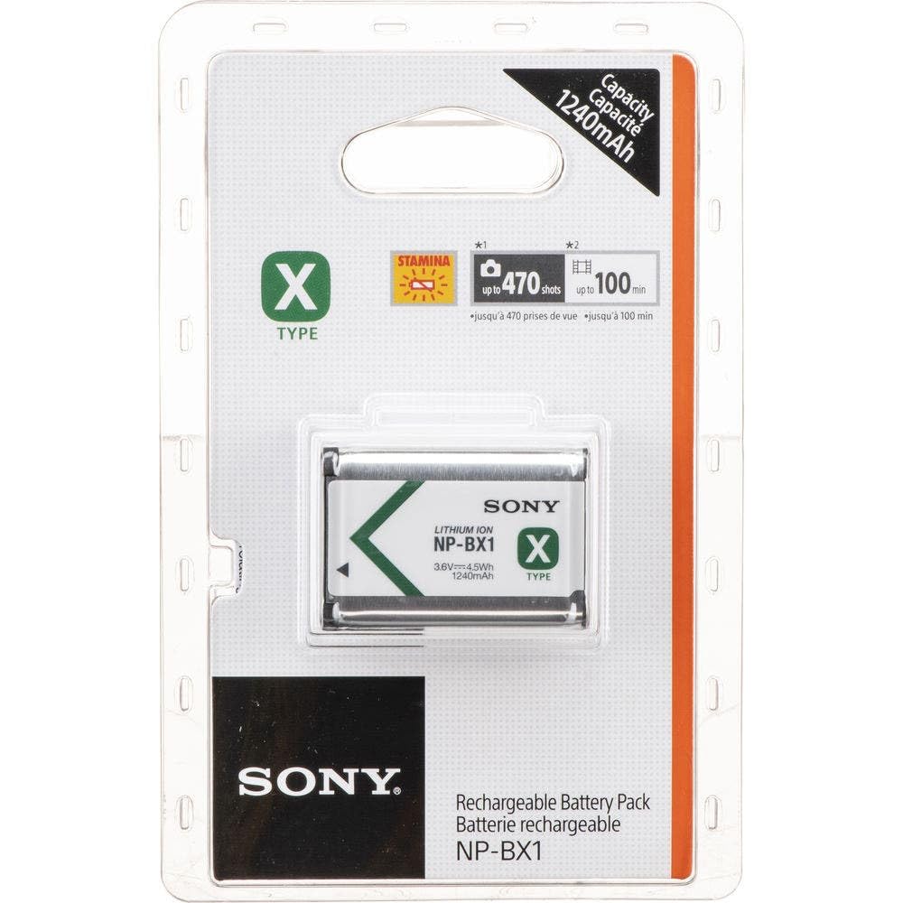 sony-np-bx1-bater-a-original-infolithium-tipo-x-li-ion-1240-mah-para-cyber-shot- image 1