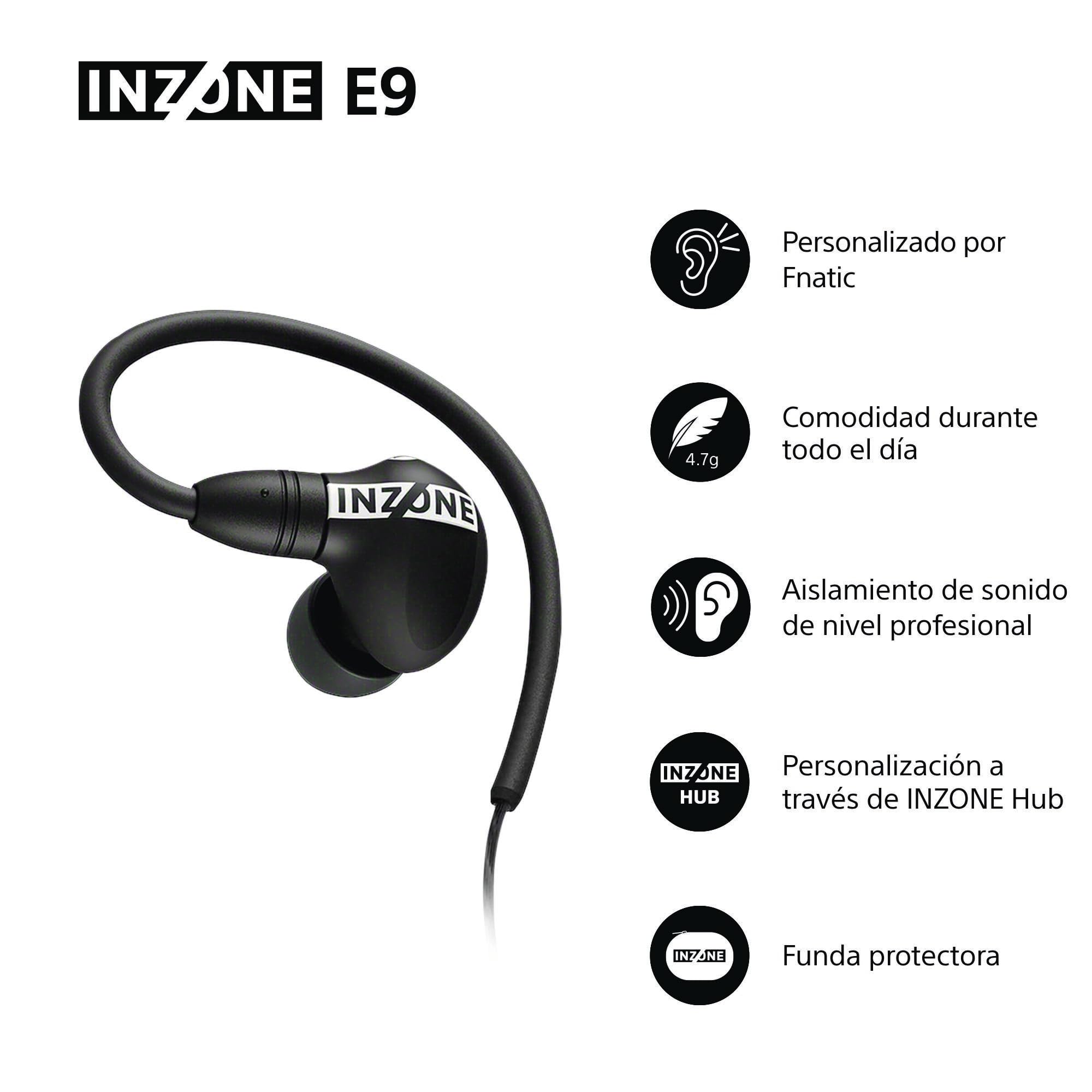 sony-inzone-e9-auriculares-gaming-in-ear-con-fnatic-aislamiento-ac-stico-eq-ajus image 2