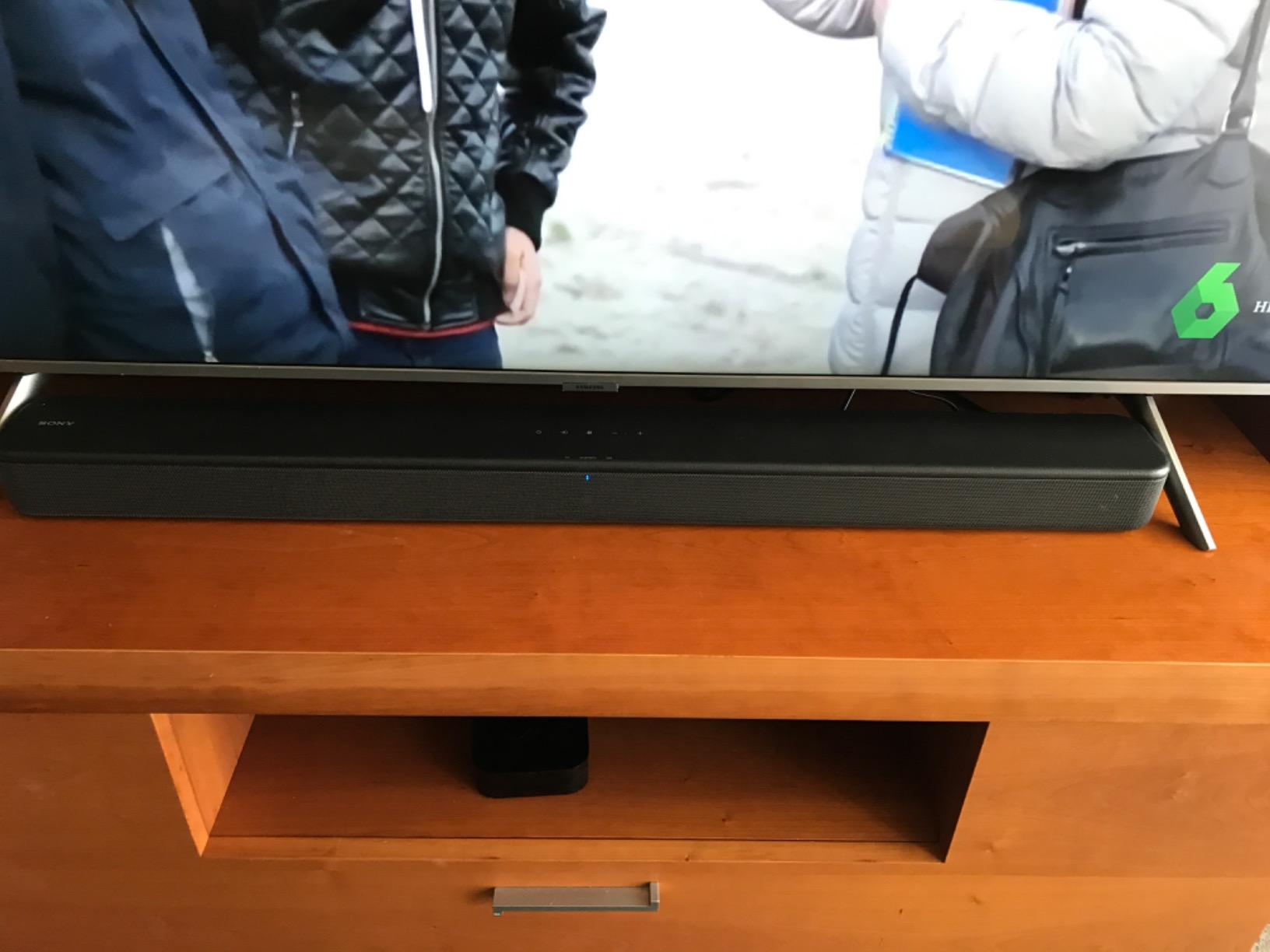 La tele ya suena como debe