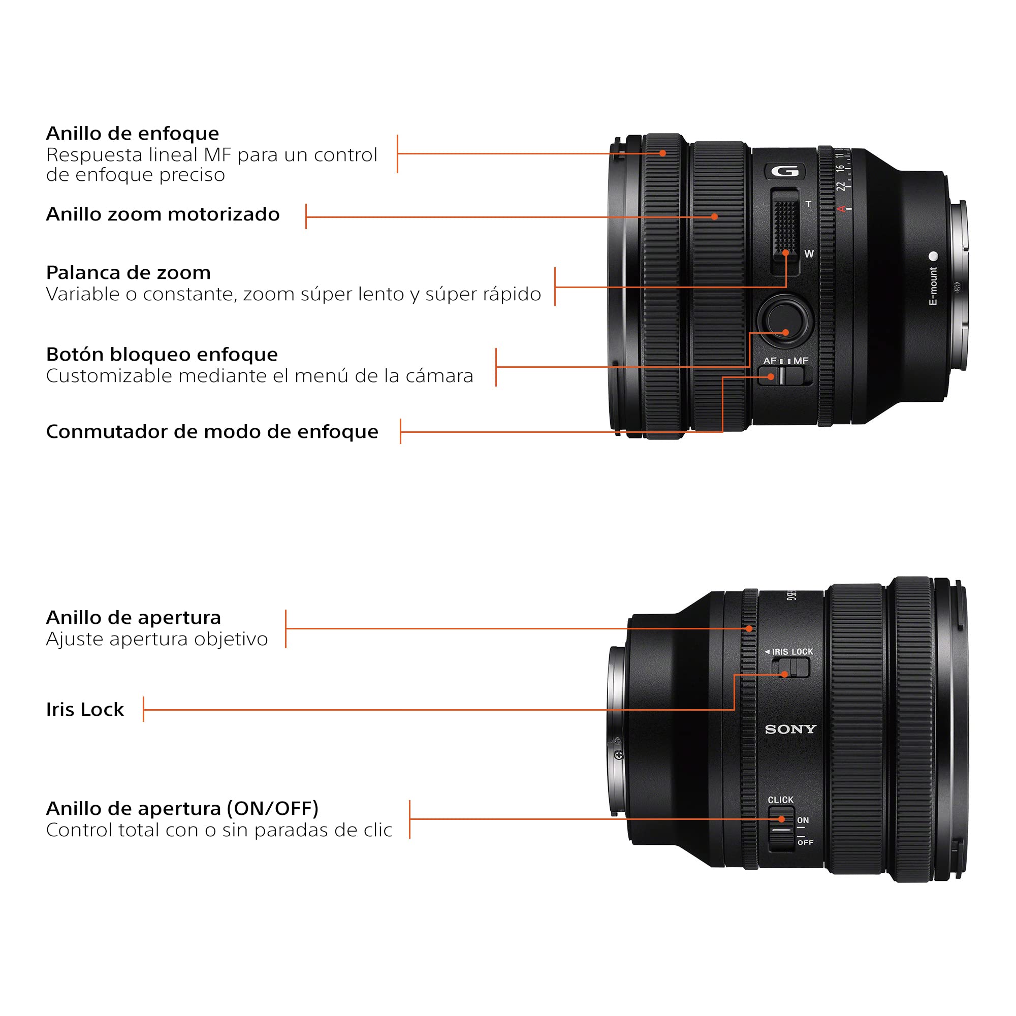 sony-selp1635g-objetivo-zoom-gran-angular-fe-pz-16-35-mm-f4-g-full-frame-con-zoo image 8