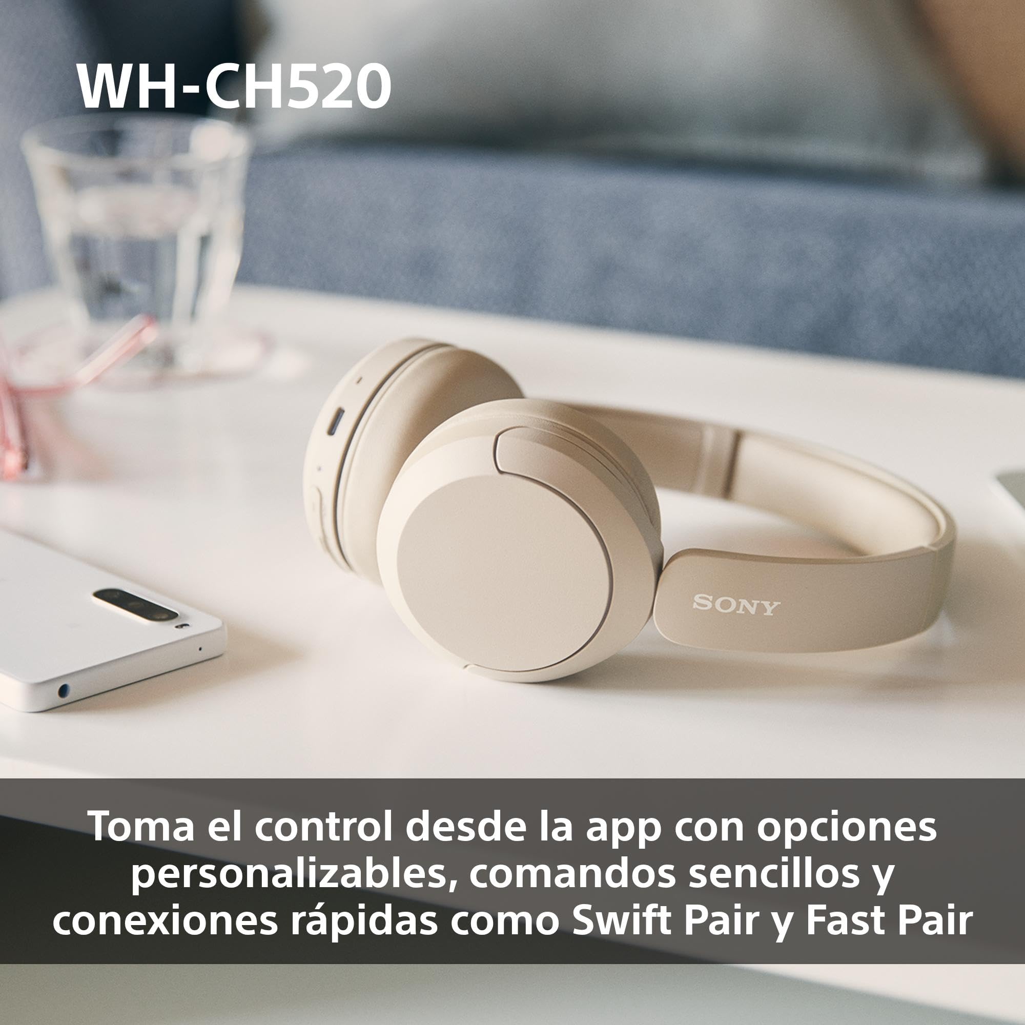 sony-wh-ch520-auriculares-inal-mbricos-bluetooth-con-dsee-50-h-de-bater-a-y-micr image 7