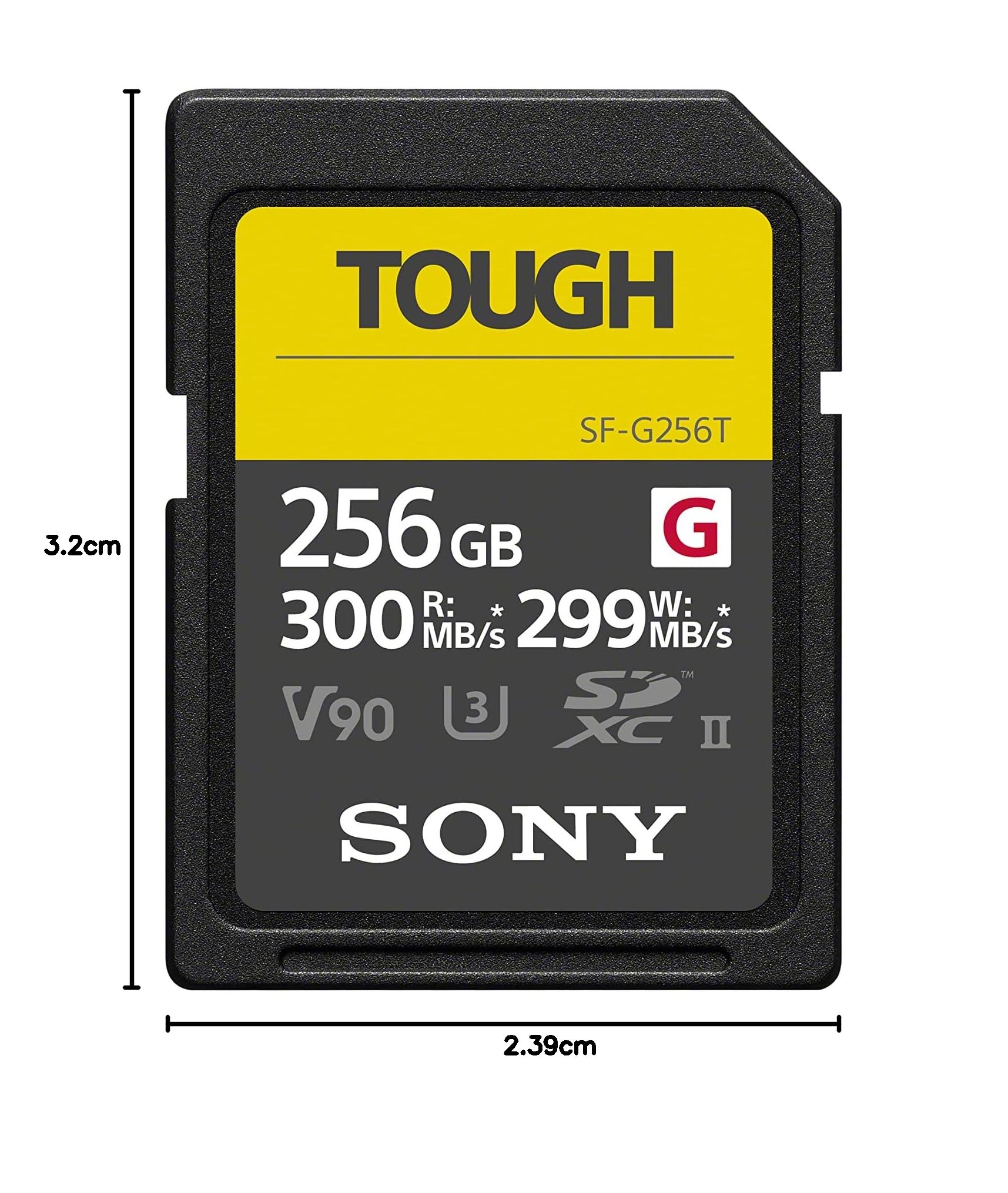 sony-tough-sf-g-tarjeta-de-memoria-sdxc-uhs-ii-256-gb-v90-resistencia-extrema-18 image 4